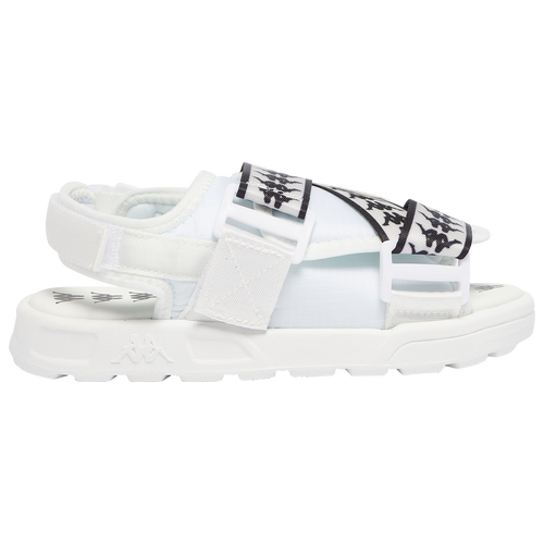 Kappa Kids' Boys  Mitel 2 Sandals In White/black