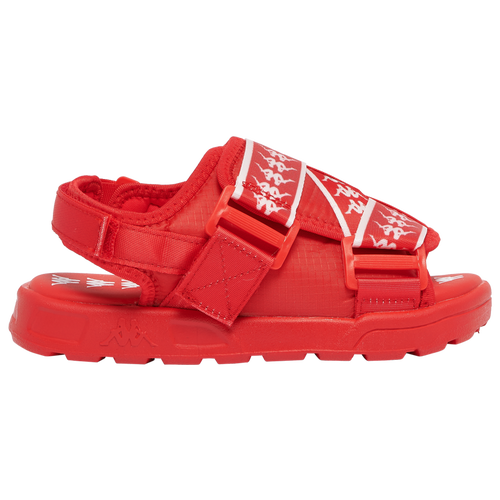 Kappa Kids' Boys  Mitel 2 Sandals In Red/white