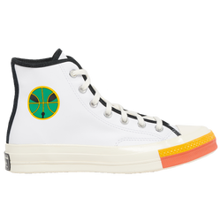 Boys' Grade School - Converse Chuck Taylor 70 High Top - White/Black/Orange