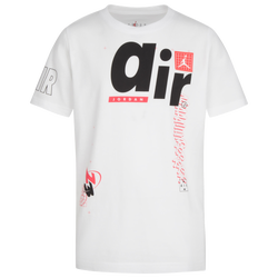 Boys' Grade School - Jordan Big Air Scream T-Shirt - White/Red