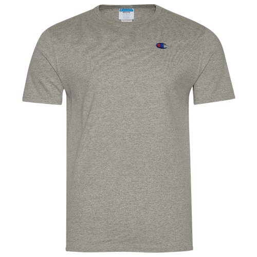 

Champion Mens Champion Heritage T-Shirt - Mens Oxford Grey/White Size XL