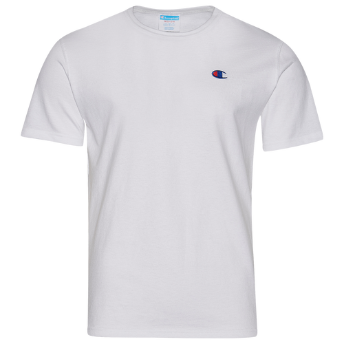 

Champion Mens Champion Heritage T-Shirt - Mens White/Blue Size M