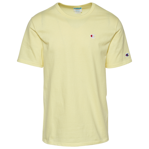 

Champion Mens Champion Heritage T-Shirt - Mens Lemon Glacier/White Size M