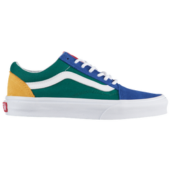 Boys' Grade School - Vans Old Skool - Blue/Green/Yellow