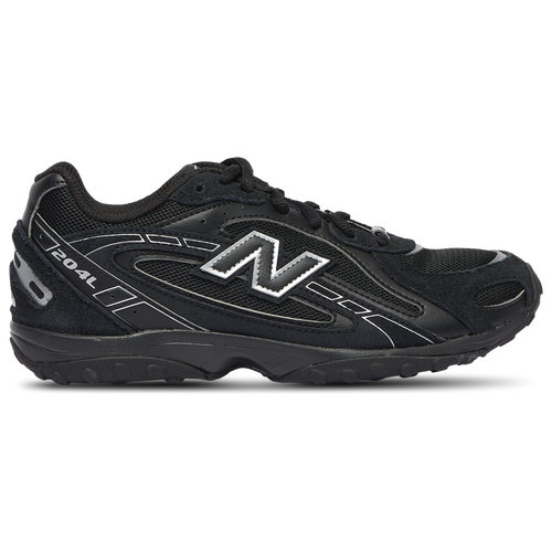 GIRLS - New Balance 204L - Black/Metallic Silver
