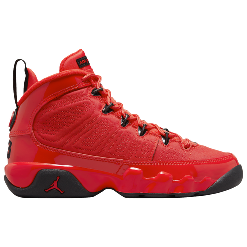 

Boys Jordan Jordan Retro 9 - Boys' Grade School Shoe Chile Red/Black Size 04.5