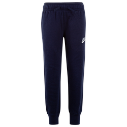 Boys' Preschool - Nike Club Fleece Rib Cuff Pants - Navy/Navy