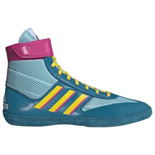 adidas Combat Speed 5 - Men's Split Sole Shoes - Aqua / Yellow / Teal - G25907