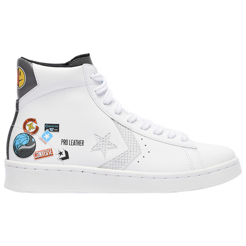 BOYS - Converse Jump Ball Pro Leather High - Multicolor/White