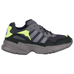Boys' Grade School - adidas Originals Yung-96 - Carbon/Grey Four/Solar Yellow