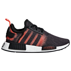 Boys' Grade School - adidas Originals NMD R1 Refined E2E_Dec17 - Core Black/Solar Red/Core Black