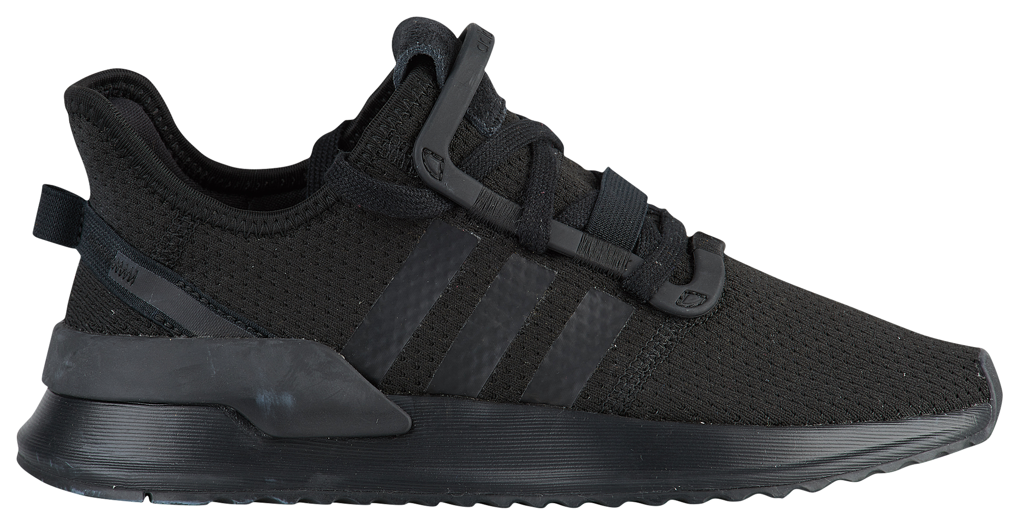 u path run adidas black