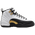 Jordan Retro 12  - Boys' Grade School White/Black/Metallic Gold
