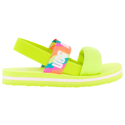 Girls' Grade School - UGG Zuma Sling Slide - Sulfer/Green