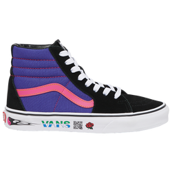 Girls' Grade School - Vans Sk8-Hi - Black/Blue/White