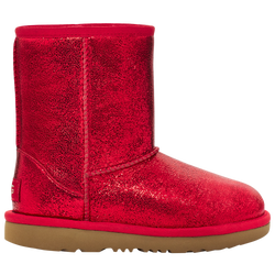 Girls' Grade School - UGG Classic II - Red/Red