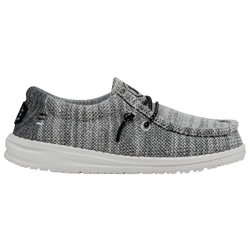 Boys' Grade School - HEYDUDE Wally - Black/Grey