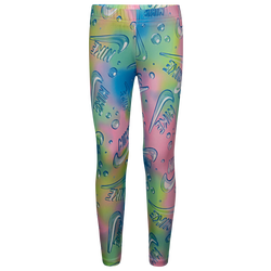 Girls' Preschool - Nike Bubble Legging - White/Pink/Blue