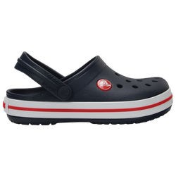 Boys' Grade School - Crocs Crocband Clog - Navy/White/Red