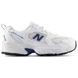 Girls' Grade School - New Balance 530 - White/Magic Blue