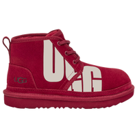 All red hot sale boy uggs