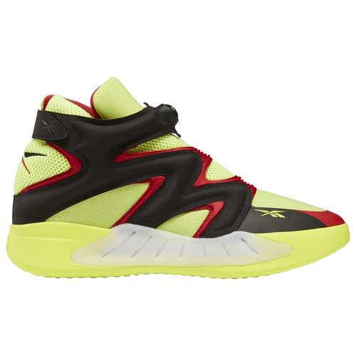 

Reebok Mens Reebok Instapump Fury Zone - Mens Basketball Shoes Yellow/Black/Red Size 11.5