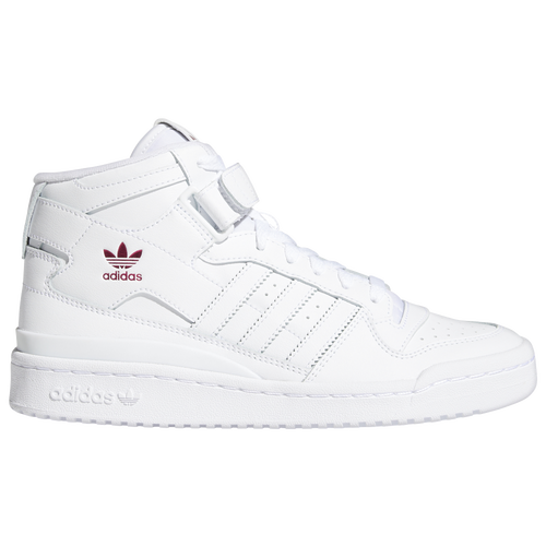 

adidas Originals adidas Originals Forum Mid - Womens White/Pink Size 8.0