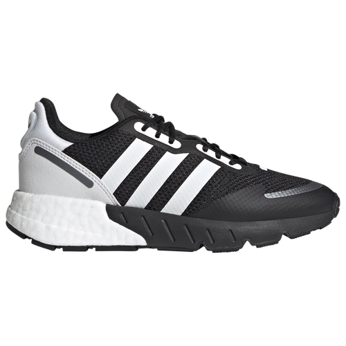 adidas Originals ZX 1K Boost - Boys' Grade School Running Shoes - Black / White / Black Silver - G58923