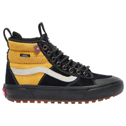 Boys' Grade School - Vans Sk8-Hi MTE - Black/Yellow