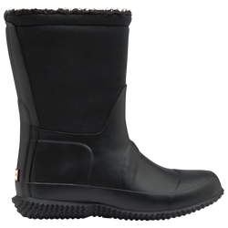 Girls' Grade School - Hunter Sherpa Boots - Black/Black