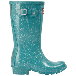Girls' Grade School - Hunter OG Giant Glitter Boot - Spruce/Spruce