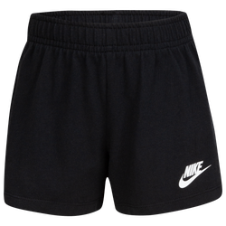 Girls' Preschool - Nike Jersey Shorts - Black/Black