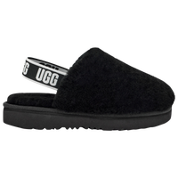 Black ugg fluff discount yeah