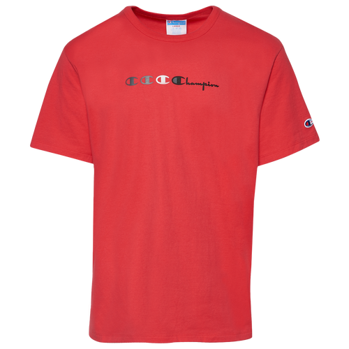 

Champion Mens Champion Classic T-Shirt - Mens Red Size S