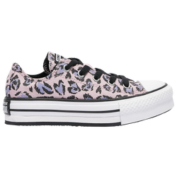 Girls' Grade School - Converse All Star Platform Low Top - Pink/Black