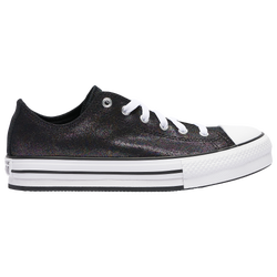 Girls' Grade School - Converse All Star Platform Low Top - Black/White