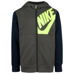 Boys' Preschool - Nike Amplify Full-Zip Jacket - Olive/Black