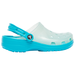 Boys' Grade School - Crocs Classic Translucent Clog - Teal/Teal