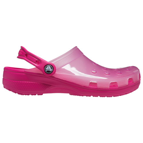 

Boys Crocs Crocs Classic Translucent Clog - Boys' Grade School Shoe Pink/Pink Size 05.0