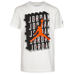 Boys' Grade School - Jordan Crosswords T-Shirt - White