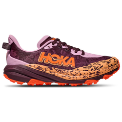Girls' Grade School - HOKA Speedgoat 6 - Purple/Orange