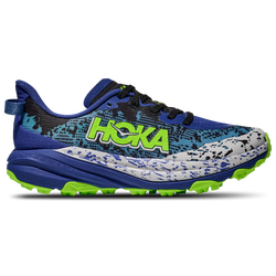 Boys' Grade School - HOKA Speedgoat 6 - Navy/Green