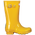 Hunter Original Gloss Boot - Girls' Grade School Yellow/Yellow
