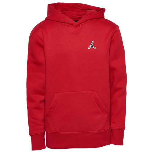 

Jordan Boys Jordan Essentials Pullover Hoodie - Boys' Grade School Gym Red Size M