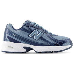 Boys' Grade School - New Balance 740 - Navy/White
