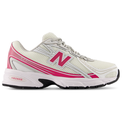 Girls' Grade School - New Balance 740 - White/Pink