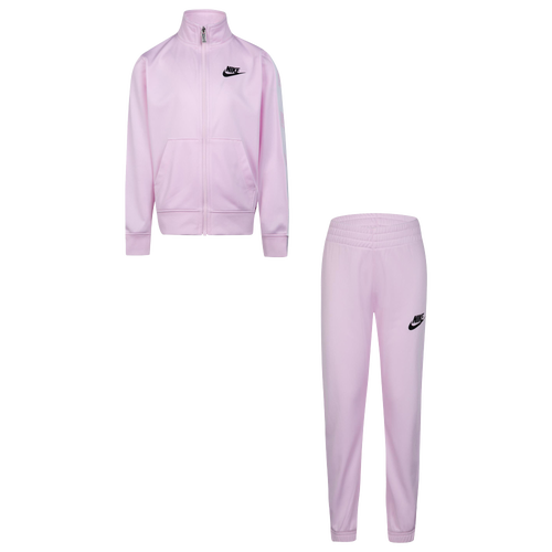 

Girls Preschool Nike Nike Tricot Set - Girls' Preschool Pink Foam/White Size 6X