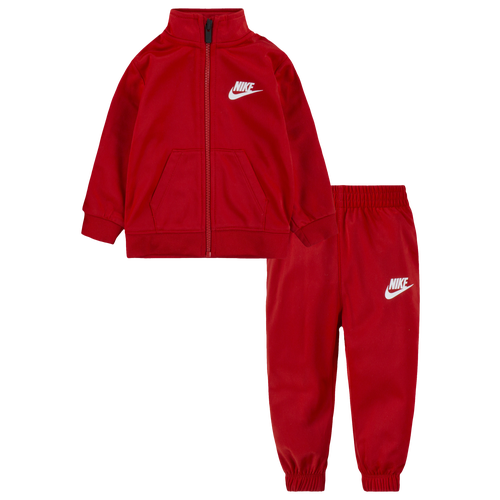 

Boys Infant Nike Nike Tricot Set - Boys' Infant White/University Red Size 12MO