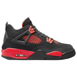 Girls' Grade School - Jordan Retro 4 - Red/Black