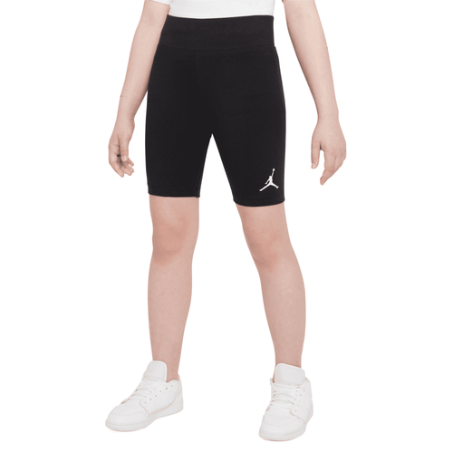 Shop Jordan Girls  Essentials Bike Shorts In Black
